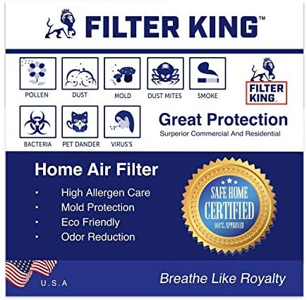 Filtre Kral 10x15x1 Hava Filtreleri / 6 Paket / MERV 11 HVAC Pilili AC Fırın Filtreleri, Hava Kalitesini Artırır | Gerçek Boyut