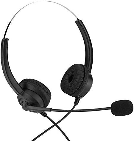 Gürültü Önleyici Mikrofonlu Çağrı Merkezi Kulaklığı 2.5 mm / 3.5 mm Kayıpsız Ses Çağrı Merkezi Kulaklıkları Radyo Kulaklıkları