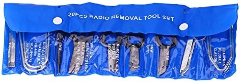 Araba Radyo Ses Temizleme Yüklemek Anahtar Kiti Otomotiv Ses Stereo Dash CD Çalar Radyo Temizleme Tuşları Aracı Set 20 PCS