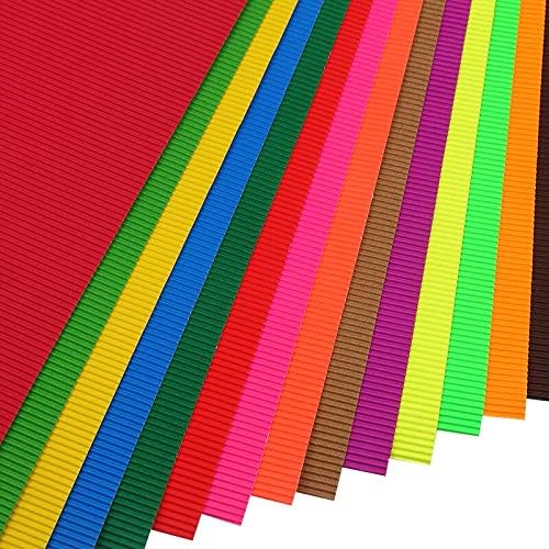 KABİTA-5070CM / Rulo ChildHandmade Renk Oluklu Sanat Kağıt Çocuklar El Katlanmış Kağıt Malzemeleri Karalama Defteri Dekoratif
