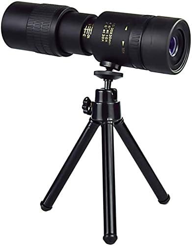 4 K 10-60X40mm Süper Telefoto Zoom Yürüyüş Monoküler Teleskop, su geçirmez Monoküler Smartphone Tutucu ve Tripod ile Avcılık
