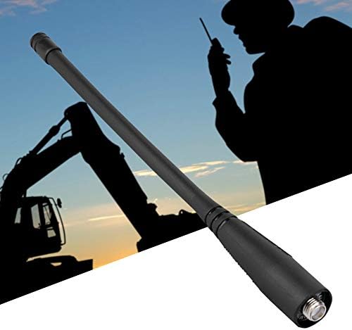 Asixx SMA-Kadın Anten, Walkie Talkie Anten SMA-Kadın UHF/VHF 136-174/400-520 MHz için Baofeng UV5R UV-82 GT - 3 Mini Anten Kablosu