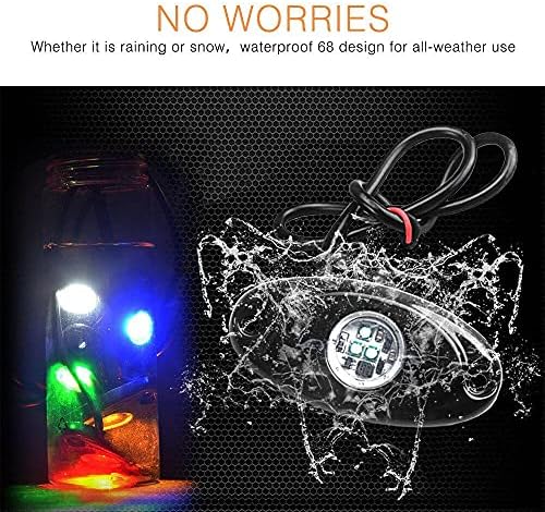 Firebug 4 bakla LED kaya aydınlatma kiti Su Geçirmez LED Neon Underglow Trail Rig ışıkları lambaları JL JK ATV UTV Araba kamyon