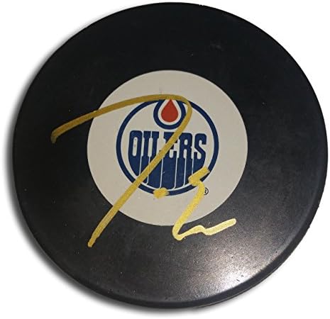 Jordan Eberle İmzalı Edmonton Oilers Hokey Diski