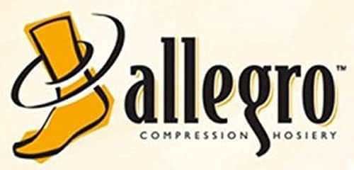 Allegro 15-20 mmHg Essential 4 Şeffaf Sıkıştırma Hortumu-Kadınlar için Rahat, Uyluk Yüksek, Kapalı Toe Destek Çorapları