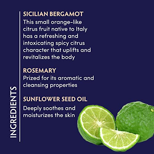 Naturopathica Sicilian Bergamot Vücut Losyonu-Portakal, Clementine, Greyfurt ve Aloe içeren Günlük Narenciye Vücut Nemlendiricisi-ABD'de