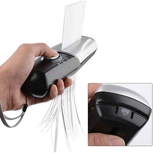 YLHXYPP Mini El Kağıt Parçalayıcı Kesici Katlanmış Şerit Kesim USB Kesme Makinesi Aracı Ofis Kırtasiye