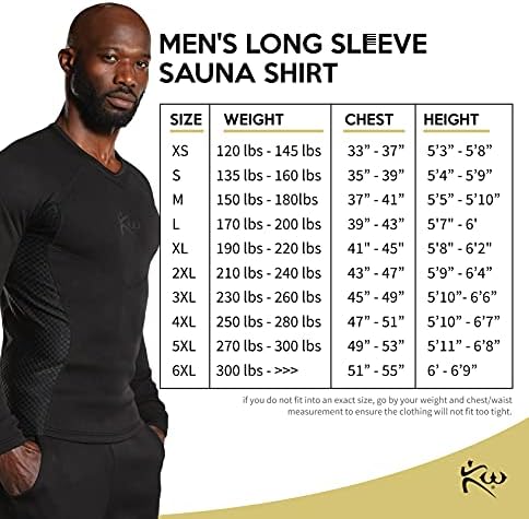 Kutting Ağırlık Sauna Takım Elbise Uzun Kollu Gömlek