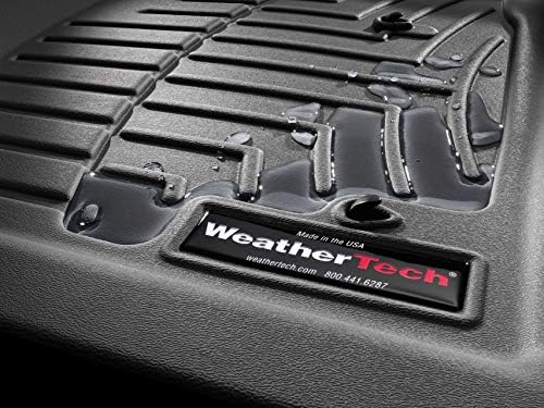 Jeep Wrangler Unlimited için WeatherTech Özel Fit FloorLiner (JK) -1. ve 2. Sıra (Siyah)