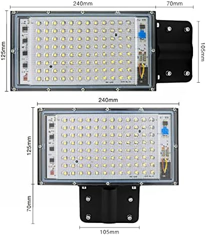 Fayme 100 W LED sokak ışık AC 220 V-240 V açık projektör spot IP65 su geçirmez duvar ışık bahçe yol sokak sıcak beyaz