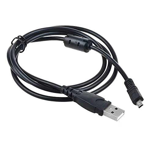 SupplySource Uyumlu 3ft USB Veri senkronizasyon kablosu kablosu Değiştirme Panasonic Kamera Lumix DMC-TZ1 s TZ1k DMC-LS60