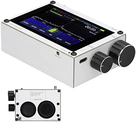 Walfront SDR Radyo Alıcısı 3.5 in Dokunmatik Ekran Kablosuz Alıcı Endüstriyel Radyo Alıcısı 50 kHz-2 GHz SDR Kısa Dalga Radyo