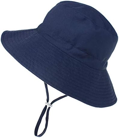Zando Bebek Erkek güneş şapkası Bebek Yaz Şapka UPF 50 + güneş koruma kapağı Geniş Ağız Kova Şapka Bebek Kız Erkek