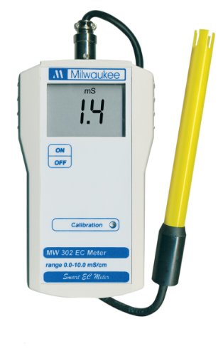 Milwaukee MW801 LED Ekonomi Taşınabilir pH / EC / TDS Metre ile 1 Nokta Manuel Kalibrasyon, 0.0 için 14.0 pH, + / -0.2 pH Doğruluk,