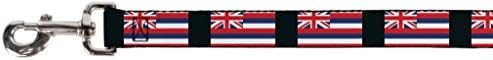 Köpek Tasma Hawaii Bayrakları 4 Metre Uzunluğunda 0.5 İnç Genişliğinde