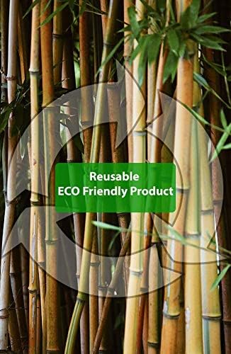 Bambu Kağıt Havlular Yeniden Kullanılabilir, Kağıt Havlular, Yıkanabilir Rulo, 2 Rulo 1 Yıl Tedarik, Ağır Hizmet Tipi, Biyolojik