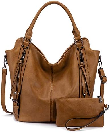 Tote Çanta Kadınlar için PU Deri omuz çantaları Moda Hobo Çanta Büyük Çanta ve Çanta ile Ayarlanabilir Omuz Askısı