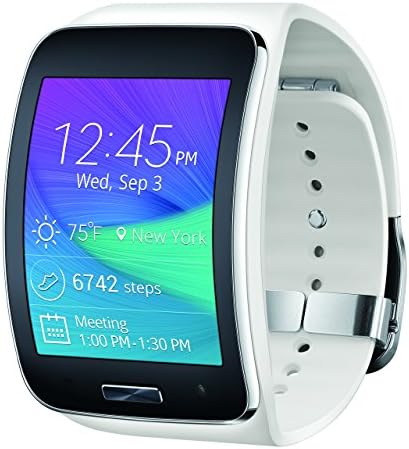 Samsung Gear S Akıllı Saatini Test Edin, Beyaz 4GB (AT & T) (Yenilendi)