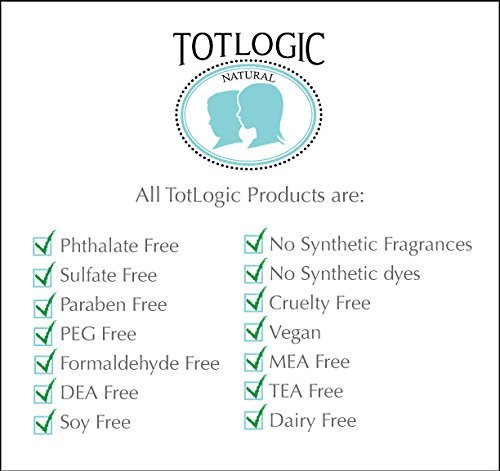 TotLogic Kids & Baby Safe Conditioner - 8 oz, Lavanta Mutluluğu, Doğal Jojoba Yağı ile Aşılanmış ve Saçları Çözmek için Antioksidanlar