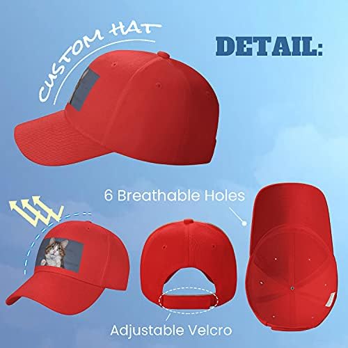 Özel Şapkalar Unisex Özelleştirmek Metin Fotoğrafları Logo beyzbol şapkası Erkekler Kadınlar için Kişiselleştirilmiş Tasarım