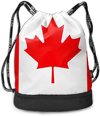 İpli Sırt Çantası Kanada Bayrağı Çanta