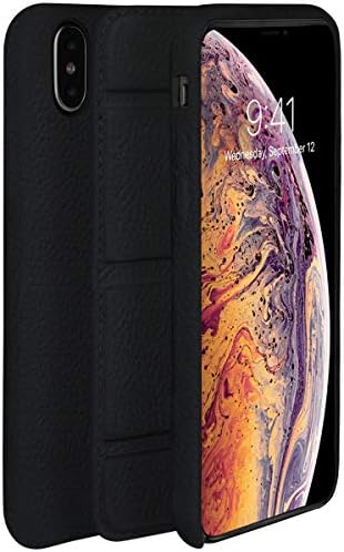 ullu Premium Deri Flip cep telefonu kılıfı için iPhone Xs Max-Ordu Woodland