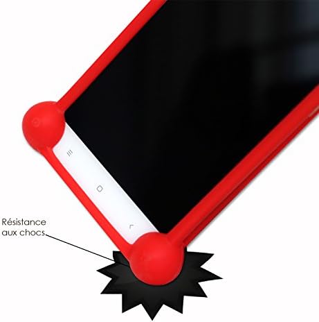 PH26 Huawei Enjoy 9e Kırmızı Silikon Tampon Kılıfı Huawei Enjoy 9e ile uyumlu
