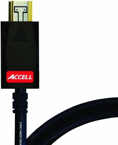 Accell Avgrip Pro HDMI Kablosu-Kilitleme Konnektörlü Yüksek Hızlı HDMI Kablosu-6 Fit, 4K UHD @60Hz için HDMI 2.0 Uyumlu-Çoklu