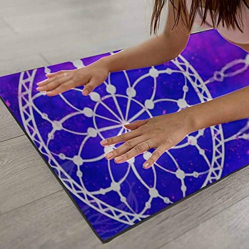 HHL Şık Baskılı Yoga Mat, Etnik egzersiz Matı tarafından yapılan Yaratıcı Rüya Yakalayıcı, Bagaj Çantası ile Profesyonel Çevre