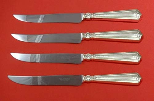 Victoria Durgin tarafından Gümüş Biftek Bıçak Seti 4 adet Büyük Texas Ölçekli Özel