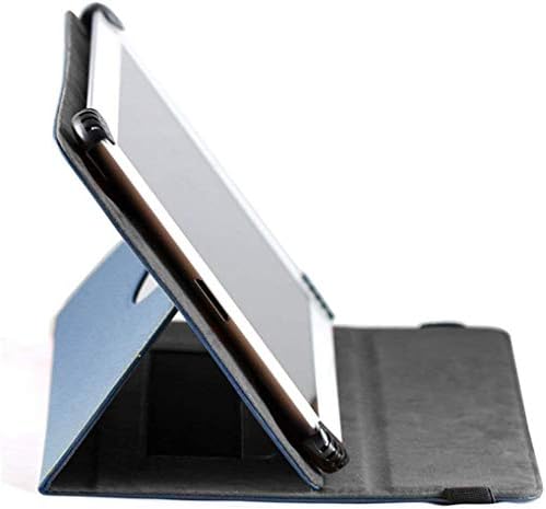 Navitech Mavi Kılıf ile 360 Dönme Standı & Stylus ile Uyumlu VANKYO MatrixPad S20 10 Tablet