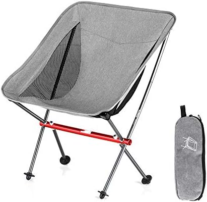 Teerwere Açık Katlanır kamp sandalyesi Açık Ultralight Taşınabilir Katlanır Sandalyeler Alüminyum Alaşım plaj sandalyeleri Taşıma