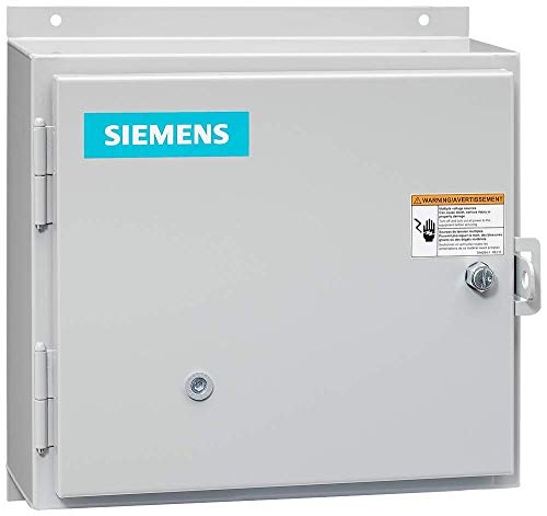Siemens 14DUE320H Ağır Hizmet Tipi Motor Marşı, Katı Hal Aşırı Yükü, Otomatik / Manuel Sıfırlama, Açık Tip, NEMA 12/3 ve 3R Hava