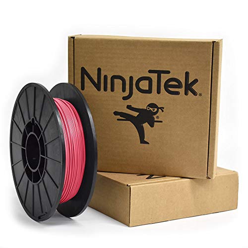NınjaTek - 3DNF0717505 3DNF07117505 NınjaFlex TPU Filament, 1,75 mm, TPE.5kg, Flamingo (Pembe) (1'li Paket)