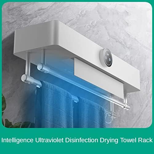 N / A akıllı elektrikli ısıtma zamanlama ısıtıcı havlu askısı banyo aksesuarları dokunmatik ekran sıcak kurutma kurutma raf
