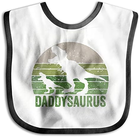 wobzfrok Baba Dinozor (2) Bebek Önlüğü Erkek Kız Orignal Doğal Pamuk Tükürük Havlusu
