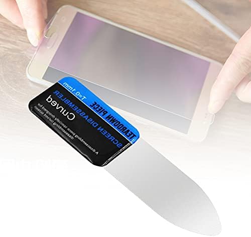 Cep Telefonu Kavisli LCD Ekran Spudger Açılış Gözetlemek Kart Araçları Ultra Ince Esnek Cep Telefonu Sökmeye Çelik Metal