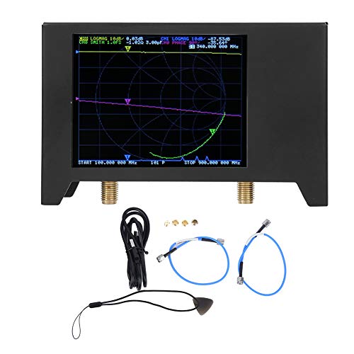 50 kHz-3 GHZ Anten Analizörü,2.8 in Ekran Vektör Analizörü, SAA2 NanoVNA V2 Vektör Analizörü Anten Analizi Metre Anten Analizi