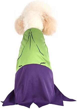 Evcil Hayvanlar için Marvel Comics Köpekler için Hulk Kostümü, Yeşil / Tüm Büyüklükteki Köpekler için Cadılar Bayramı Kostümü
