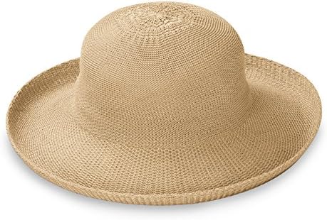 Wallaroo Şapka Şirketi Kadın Petite Victoria Güneş Şapkası-Ultra Hafif, Geniş Kenarlı, Minyon Tarzı, Avustralya'da Tasarlandı