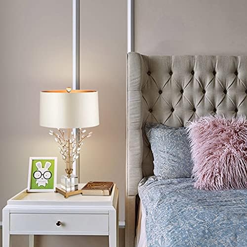 SSMDYLYM Modern Minimalist yaratıcı sanat masa lambası amerikan ışık kristal yatak odası başucu lambası High-end otel oturma