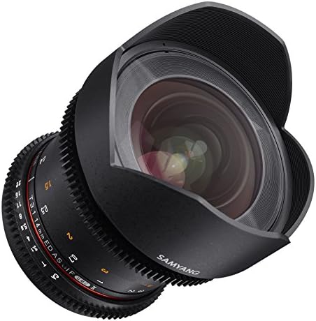 Samyang SYDS14M-S VDSLR II Bir montaj 14mm T3.1 Geniş Açı Cine Lens Sony Alpha Kameralar için