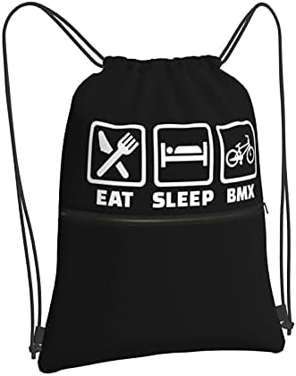 BMX-Eat uyku İpli sırt çantası Spor Salonu Sackpack rahat Dize çanta