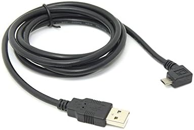 100 adet / torba Mikro USB Sol Açılı 90 Derece Erkek USB 2.0 Veri Şarj Kablosu Cep Telefonu Tablet için 5 m 3 m 1.5 m 1 m Siyah