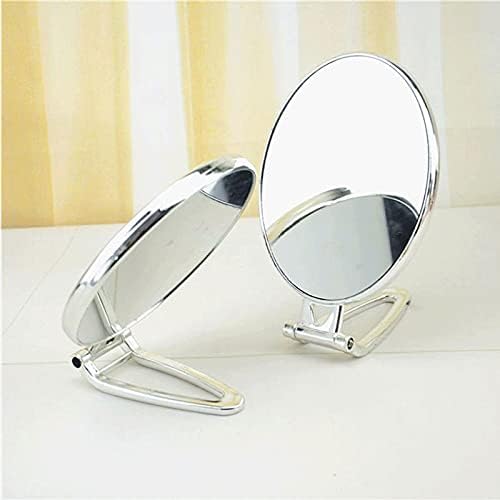 Bcvnsfmsrt Makyaj Masası Aynası 1 Adet Çift Taraflı Dönen Kozmetik Ayna, Masaüstü Ayna Makyaj Aynası, Dresser Ayna, El Aynası