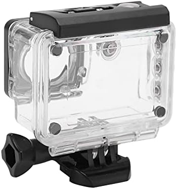 Geriop Dalış Kamera Kabuk, Aşınmaya Dayanıklı PC Plastik Saydam Su Geçirmez kamera Muhafazası 30m Kamera için
