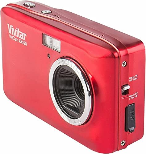 Vivitar ViviCam VXX128 20MP Dijital Fotoğraf Makinesi (Kırmızı)