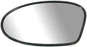 Sürücü Tarafı Isıtmasız Ayna Camı w/ destek plakası, Oldsmobile Alero, Pontiac Grand Am, 4 5/8 x 8 1/2 x 8 5/8