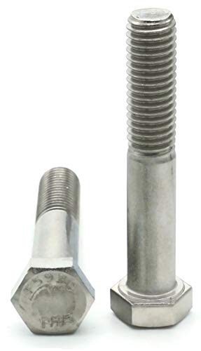 Altıgen Kapak Vidaları 18-8 Paslanmaz Çelik-1/4-28 x 5-1 / 2 PT Adet-1.000