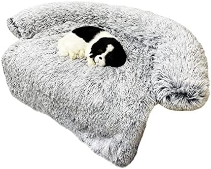 ZZSRJ köpek yatağı Kanepe Köpek Pet Konfor Yatak Sıcak Kulübesi yumuşak mobilya koruma Pedi Kedi Yatak Peluş Battaniye Kapak